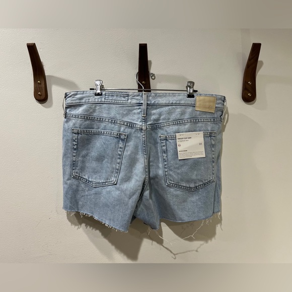 NWT AG Hailey Cut Off Ex Boyfriend Denim Shorts 3.5” Inseam Size 31 - Picture 7 of 16